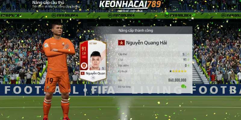 Các hình thức cược FIFA Online 4