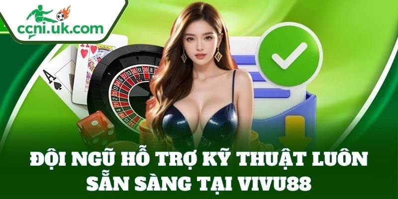Vivu88 – Nhà Cái Uy Tín, Game Hay, Tỷ Lệ Kèo Siêu Ưu Đãi 3 Đội ngũ hỗ trợ kỹ thuật luôn sẵn sàng tại Vivu88